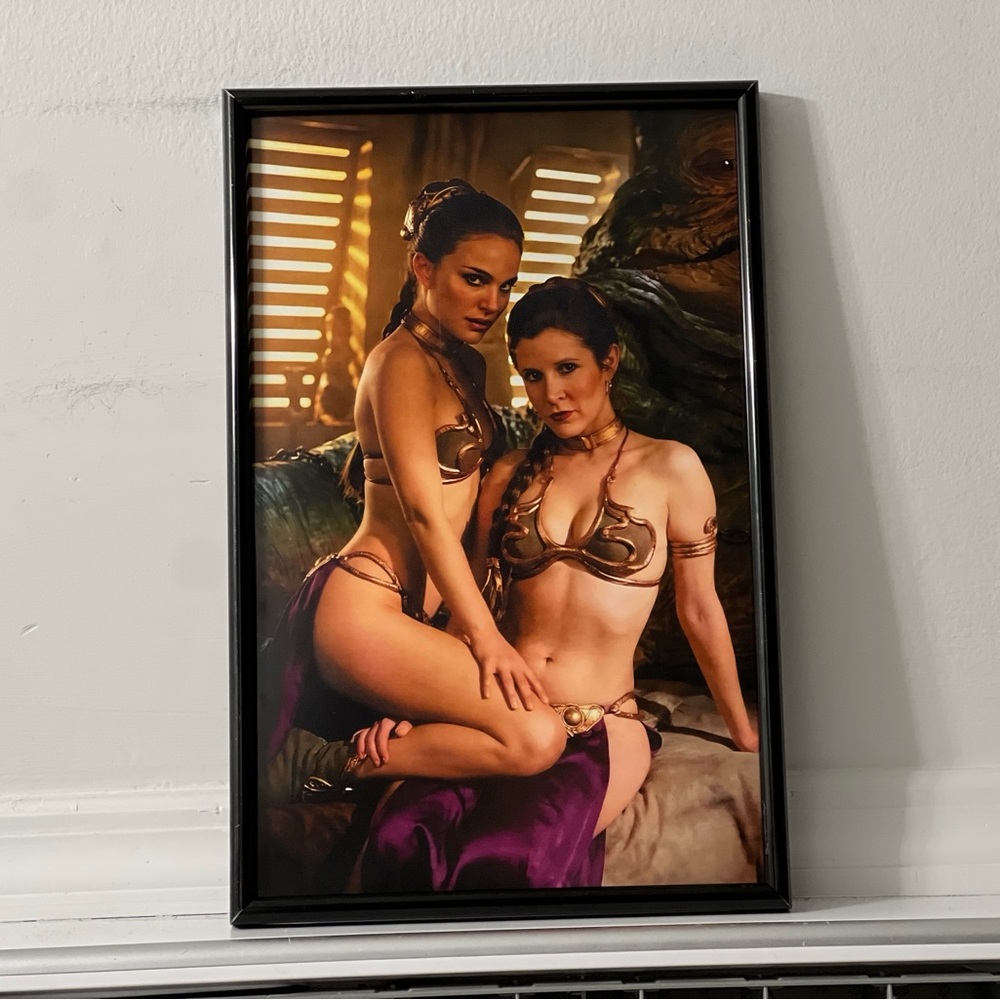 Princess Lea Padme Amidala Star Wars Poster